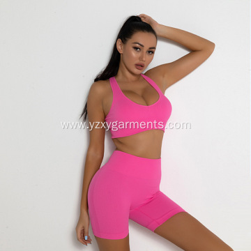 New Long Sleeve Ribbed Yoga Clothes